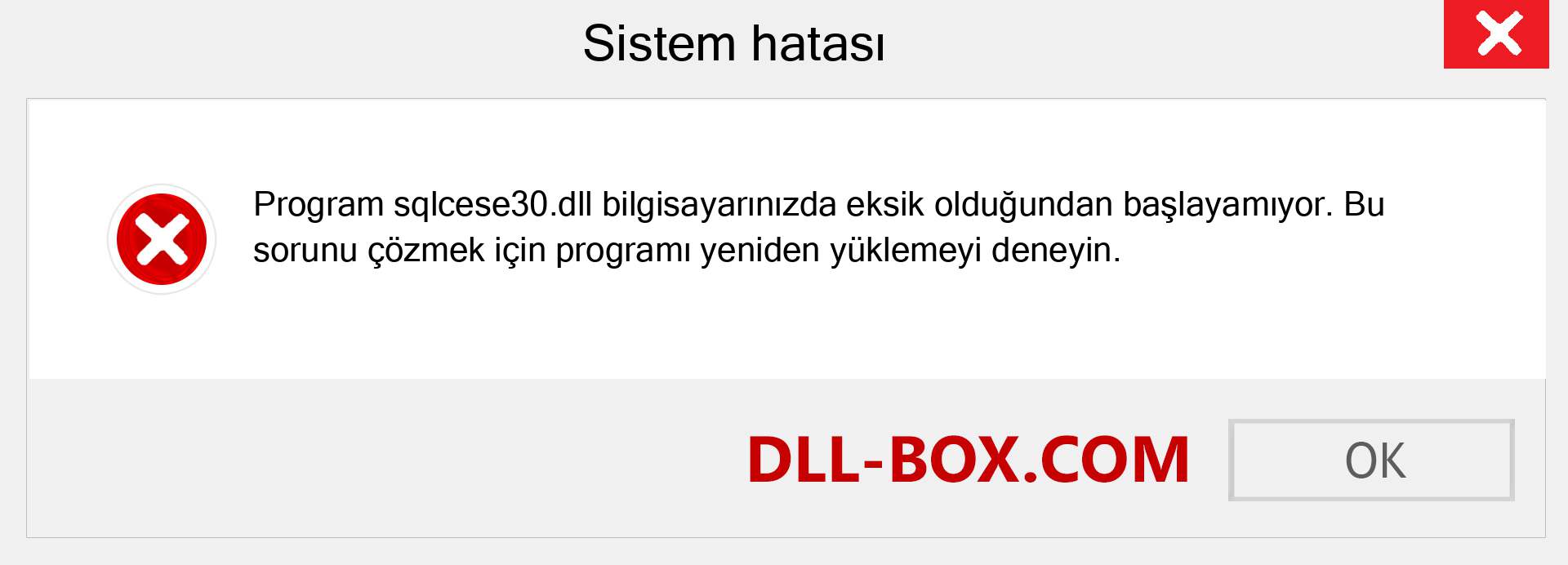 sqlcese30.dll dosyası eksik mi? Windows 7, 8, 10 için İndirin - Windows'ta sqlcese30 dll Eksik Hatasını Düzeltin, fotoğraflar, resimler